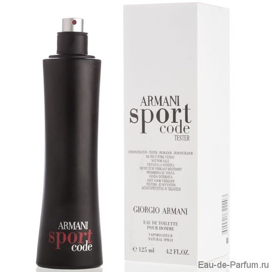 Armani Code Sport pour homme "Giorgio Armani" 100ml (ТЕСТЕР Made in France)