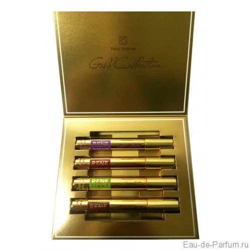 Подарочный набор Rene Parfum Gold Collection "Rene Solange" 4х10ml