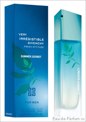 Very Irresistible Fresh Attitude Summer Sorbet "Givenchy" 100ml MEN 