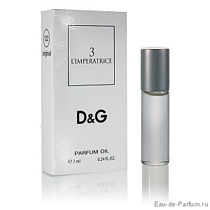 D&G 3 L'Imperatrice 7ml (Женские масляные духи)