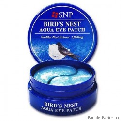 Патчи для глаз SNP BIRD'S NEST AQUA eye patch 60шт