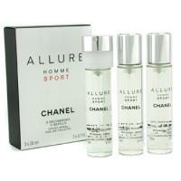 Chanel "Allure Homme Sport" Twist & Spray 3х20ml men