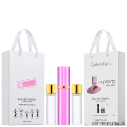 Calvin Klein Euphoria Blossom Духи С Феромонами 3*15 + 2 запаски, общий объем 45 мл