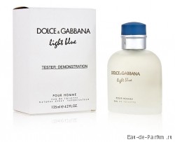 Light Blue Pour Homme "Dolce&Gabbana" MEN 125ml ТЕСТЕР Made in UK
