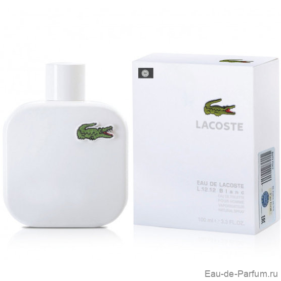 L.12.12 Blanc pour homme Lacoste 100ml ORIGINAL