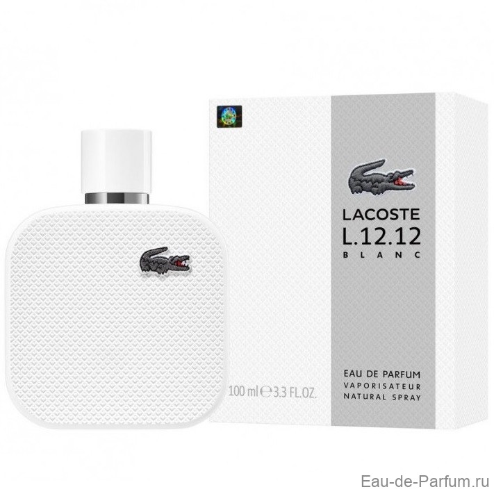 L.12.12 Blanc eau de Parfume pour homme Lacoste 100ml ORIGINAL