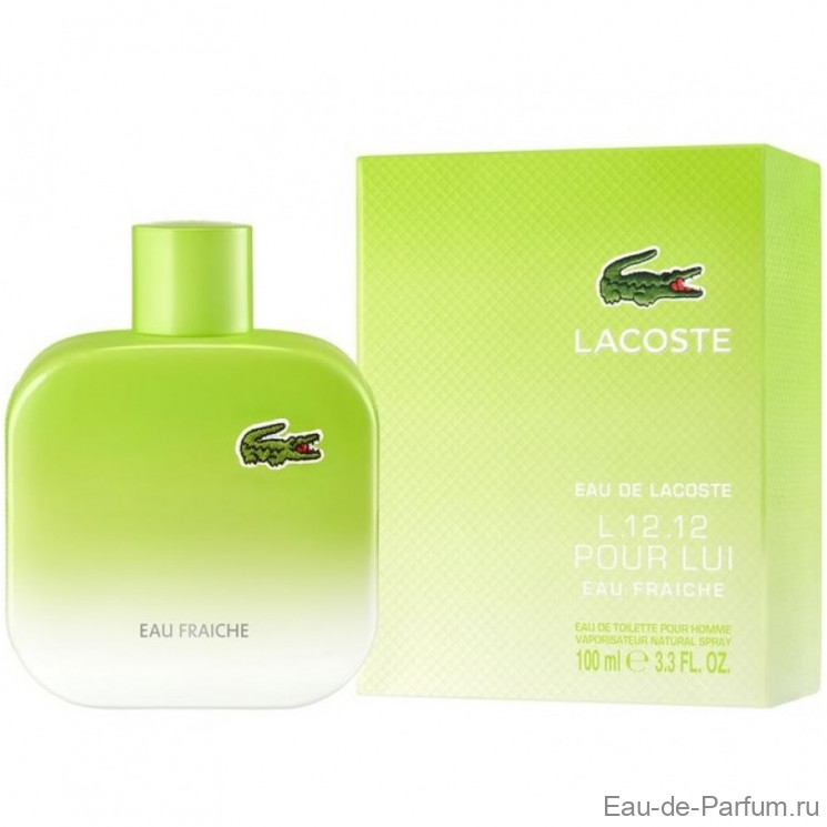 L.12.12 Eau Fraiche pour homme Lacoste 100ml ORIGINAL