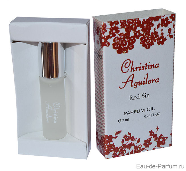 Christina Aguilera Red Sin 7ml (Женские масляные духи)