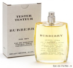 Burberry for MEN "Burberry" 100ml TESTER Made in France