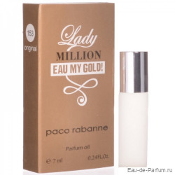 Paco Rabanne Lady Million eau my Gold 7ml (Женские масляные духи)