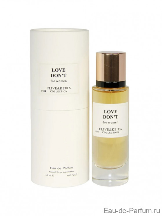 Clive&Keira 1050 LOVE DON'T 30ml for women