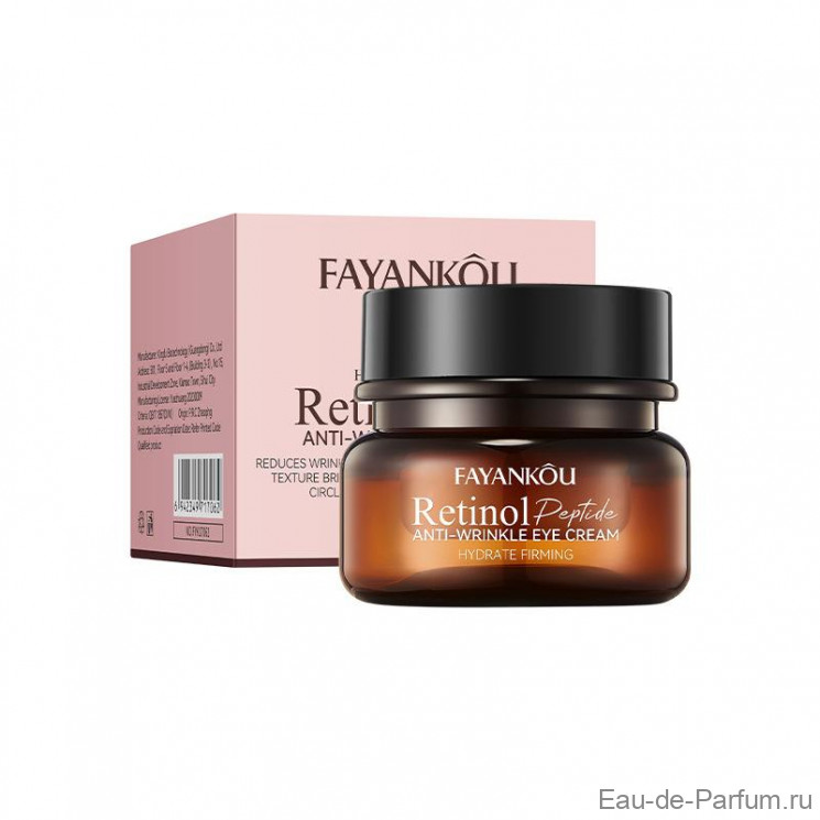 Крем для глаз FAYANKOU с ретинолом и пептидом против морщин, 30g